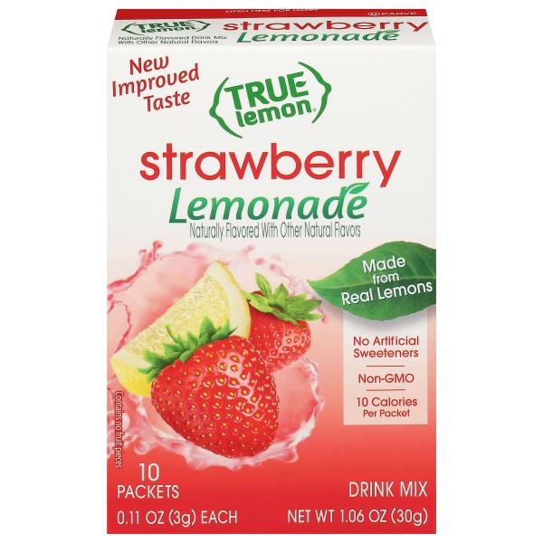 True Lemon Drink Mix, Strawberry Lemonade | Publix Super Markets