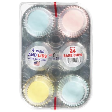 Handi-Foil Pans and Lids with 24 Bake Cups