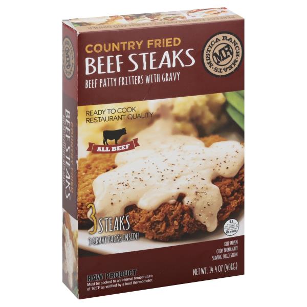 Mistica Ranch Meats Beef Steaks, Country Fried | Publix Super Markets