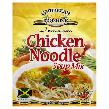 Caribbean Sunshine Soup Mix, Chicken Noodle, Jamaican