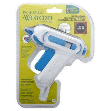 Westcott ProjectMate Glue Gun, High Temp, Mini