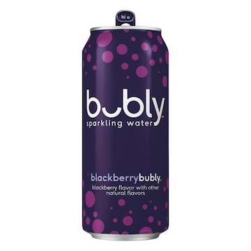 bubly Flavored Water, Blackberry