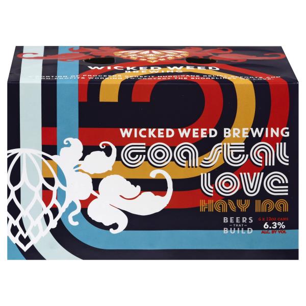 Wicked Weed Brewing Beer, Hazy IPA, Coastal Love Publix Super Markets