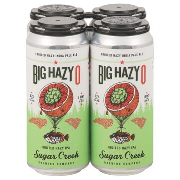 Sugar Creek Brewing Company Beer, Big Hazy O