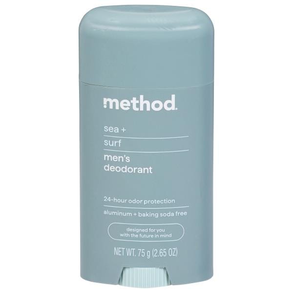 Method Men Deodorant, Aluminum Free, Sea + Surf Publix Super Markets