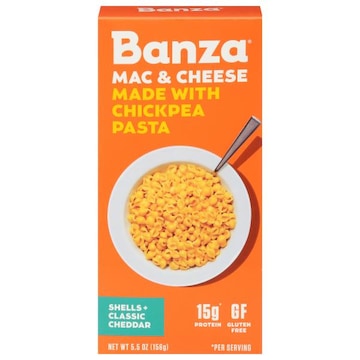 Banza Mac & Cheese, Shells + Classic Cheddar