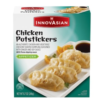 InnovAsian Chicken Potstickers with Ponzu Sauce (Frozen)