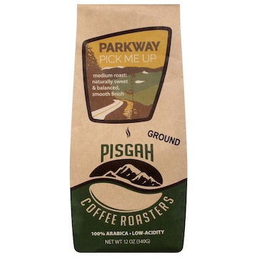 Pisgah Coffee Roasters Ground Medium Roast Parkway Pick Me Up Coffee