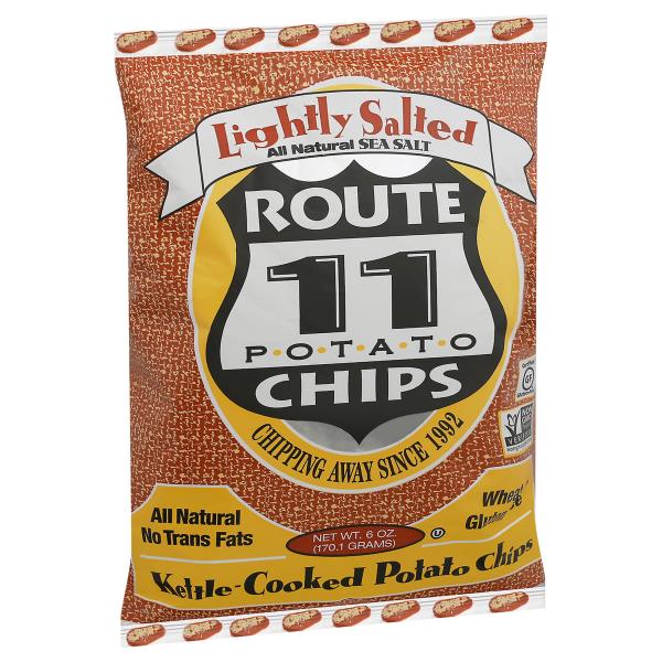 Route 11 Potato Chips, Kettle-Cooked, Lightly Salted | Publix