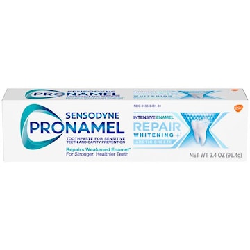 Sensodyne Pronamel Pronamel Intensive Enamel Repair Toothpaste for Sensitive Teeth and Cavity Protection, Whitening Toothpaste, Arctic Breeze - 3.4 Ounces