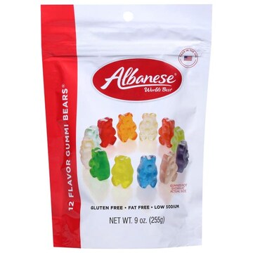 Albanese World's Best 12 Flavor Gummi Bears