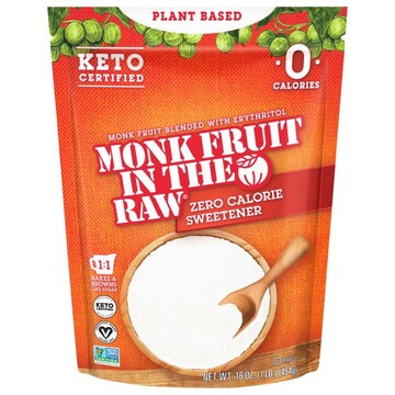 Monk Fruit in the Raw Sweetener, Zero Calorie