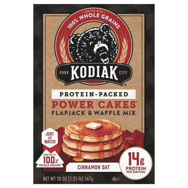 Kodiak Power Cakes Cinnamon Oat Flapjack & Waffle Mix | Publix
