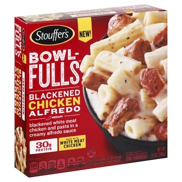 Stouffer's Bowl-Fulls Blackened Chicken Alfredo, Medium