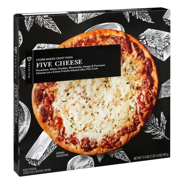 Publix Pizza, Five Cheese, StoneBaked Crust Publix Super Markets