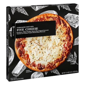 Publix Pizza, Five Cheese, Stone-Baked Crust