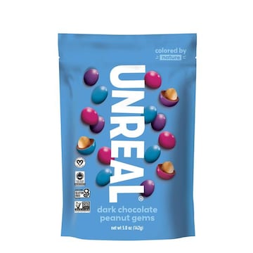 Unreal Peanut Gems, Dark Chocolate