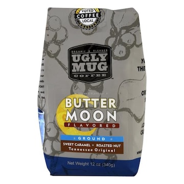 Ugly Mug Coffee Coffee, Ground, Butter Moon Flavored