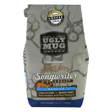 Ugly Mug Coffee Coffee, Ground, Middle Roast, Music City Songwriter