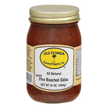 Old Florida Salsa, Fire Roasted, Medium