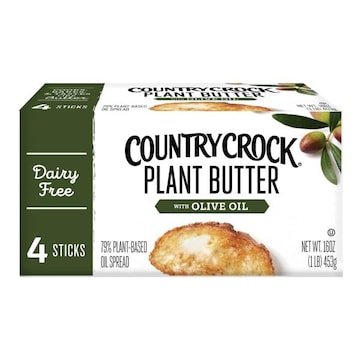 Country Crock Dairy Free Vegan Plant Butter with Olive Oil Sticks