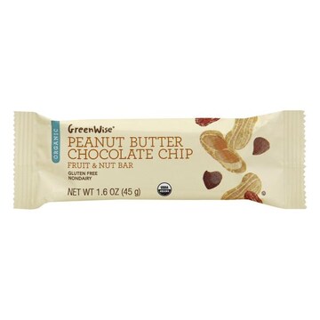 GreenWise Fruit & Nut Bar, Organic, Peanut Butter Chocolate Chip