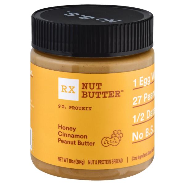 Rx Nut Butter Nut & Protein Spread, Honey Cinnamon Peanut Butter