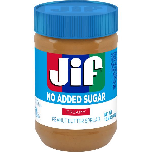 Jif Peanut Butter Spread, No Added Sugar, Creamy Publix Super Markets