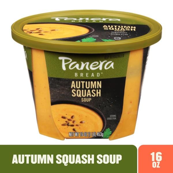 Panera Bread Autumn Squash Soup, 16 OZ Soup Cup (Gluten Free) Publix