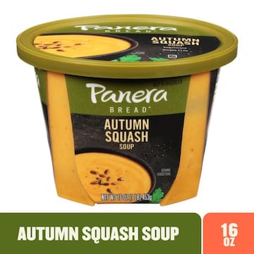 Panera Bread Autumn Squash Soup, 16 OZ Soup Cup (Gluten Free)