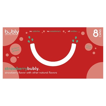 bubly Sparkling Water Strawberry