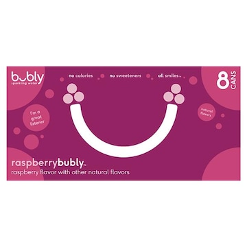 bubly Sparkling Water Raspberry