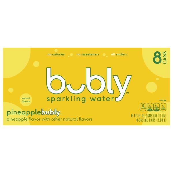 bubly Sparkling Water, Pineapple | Publix Super Markets