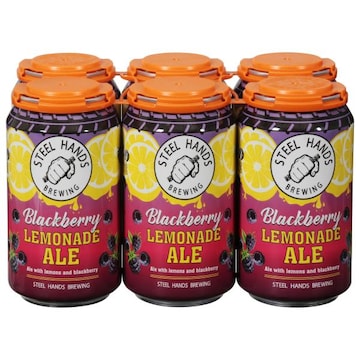 Steel Hands Brewing Beer, Ale, Blackberry Lemonade