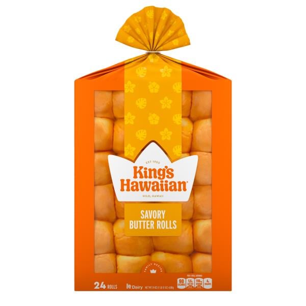 南仏プロバンスプリント 「ロリスイエロー」250✕150 King's Hawaiian Savory Butter Rolls, 24 Count | Publix Super Markets