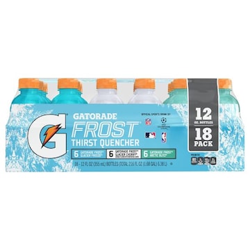 Gatorade Frost Thirst Quencher, Glacier Freeze/Glacier Cherry/Arctic Blitz, 18 Pack