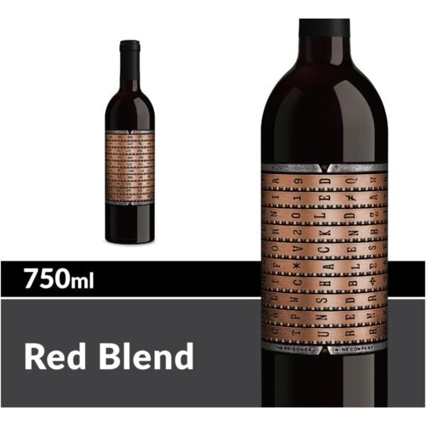 Unshackled Red Blend Red Wine Publix Super Markets