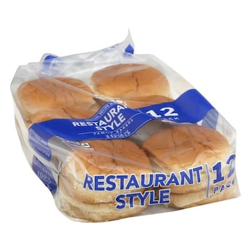 Lewis Special Recipe Buns, Restaurant Style, 12 Pack