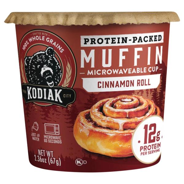 Kodiak Protein-Packed Cinnamon Roll Muffin | Publix Super Markets