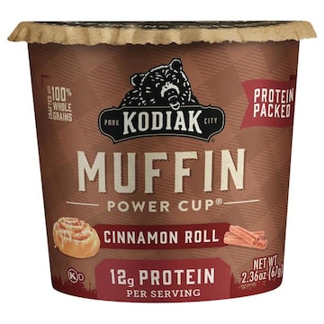 Kodiak Power Cup Cinnamon Roll Muffin