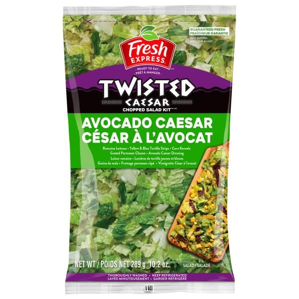 Fresh Express Twisted Caesar Chopped Salad Kit, Avocado Caesar Publix