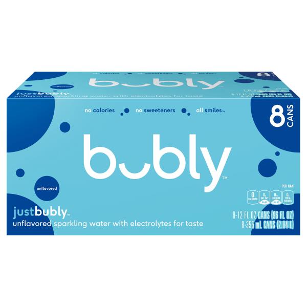 bubly Sparkling Water, Unflavored Publix Super Markets