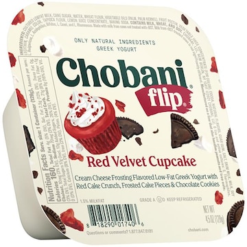 Chobani Flip Greek Yogurt, Low-Fat, Red Velvet Cupcake