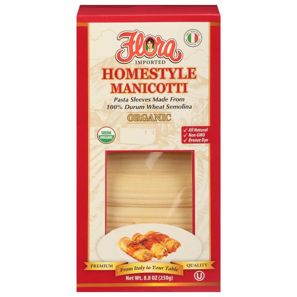 Flora Manicotti, Organic, Homestyle | Publix Super Markets