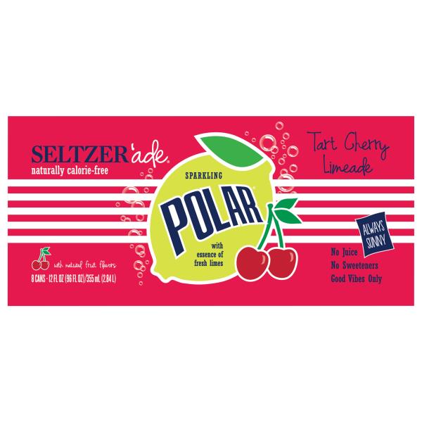 邦楽 LIVERALLY Polar Seltzer'Ade, Tart Cherry Limeade | Publix Super Markets