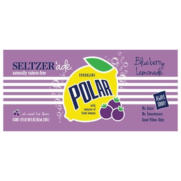 Polar Seltzer Ade, Blueberry Lemonade