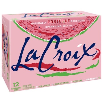La Croix Sparkling Water, Pasteque (Watermelon)