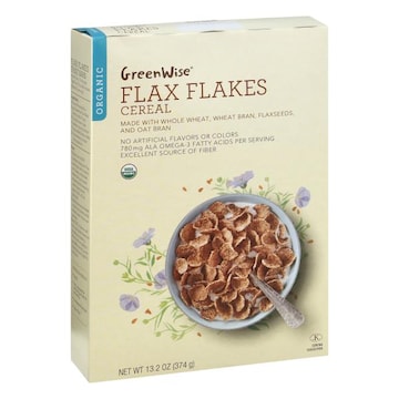 GreenWise Cereal, Organic, Flax Flakes