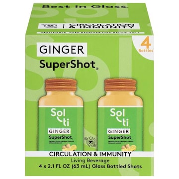 Sol-Ti Living Beverage, Ginger, SuperShot