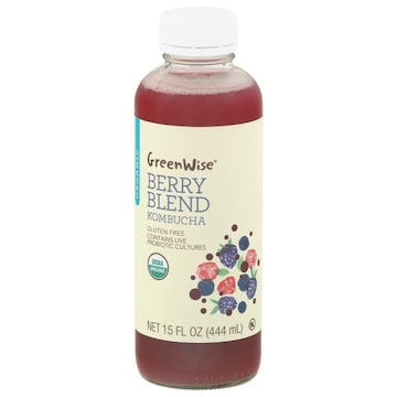 GreenWise Organic Kombucha, Berry Blend